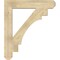 Ekena Millwork Merced Craftsman Rough Sawn Bracket, Douglas Fir, 6"W x 38"D x 44"H BKT06X38X44MRC04RDF - alternate 2
